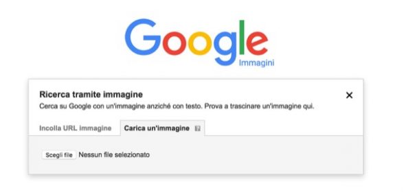 Google-Carica un immagine